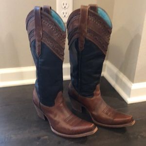 Two-tone Corral Vintage cowboy boots, 7.5